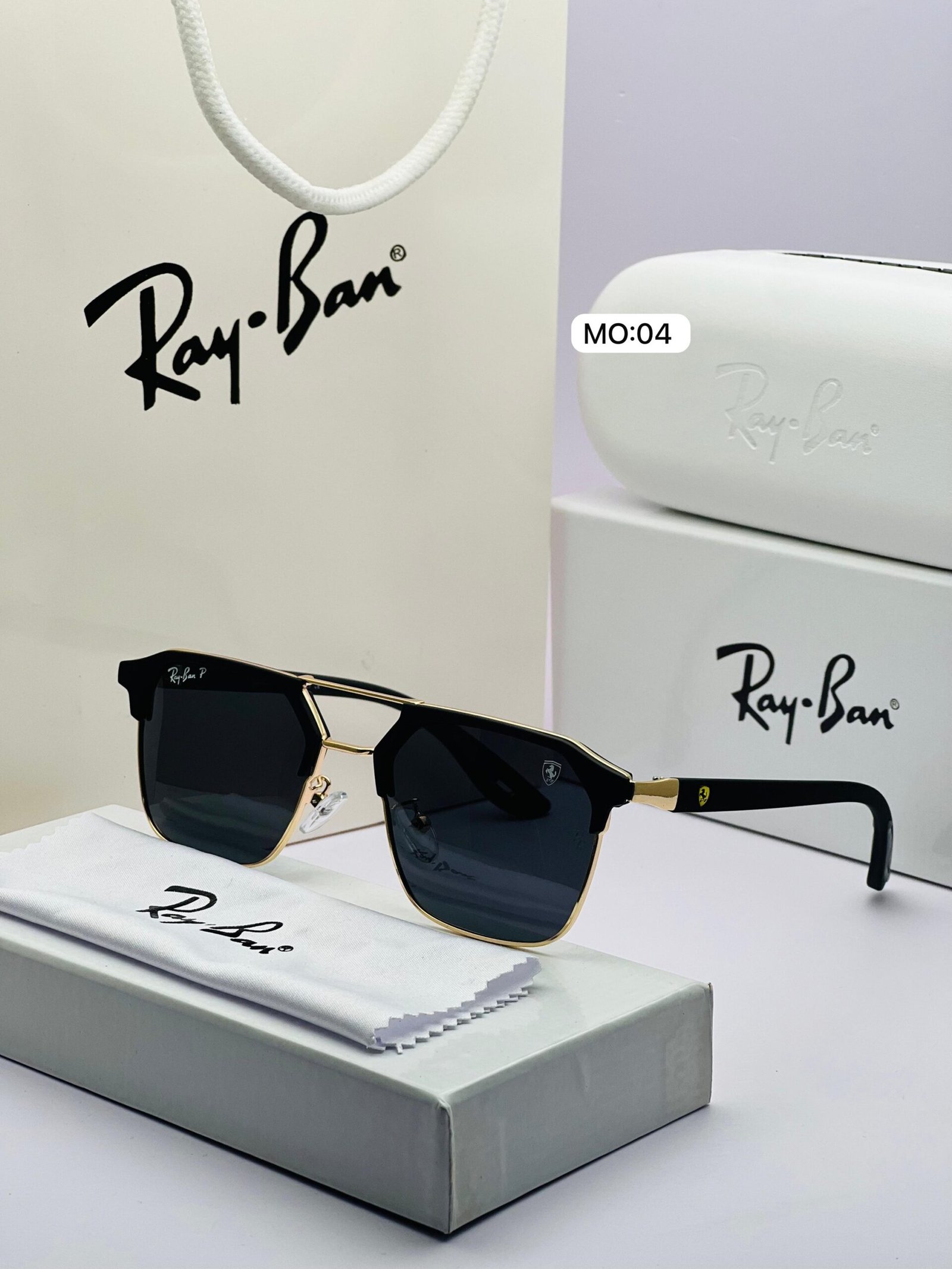 Rayban Gold Black