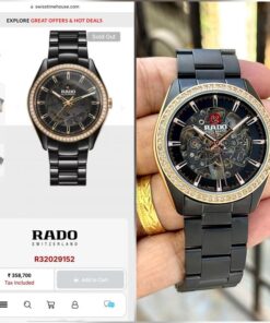 Rado Hyperchrome Automatic black copper