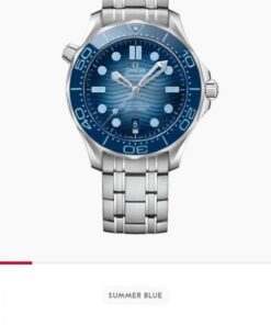 Omega Seamaster Diver 300M Summer Blue Automatic