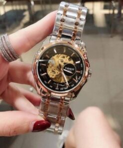 TISSO-T 1853 SKELETON AUTOMATIC WATCH
